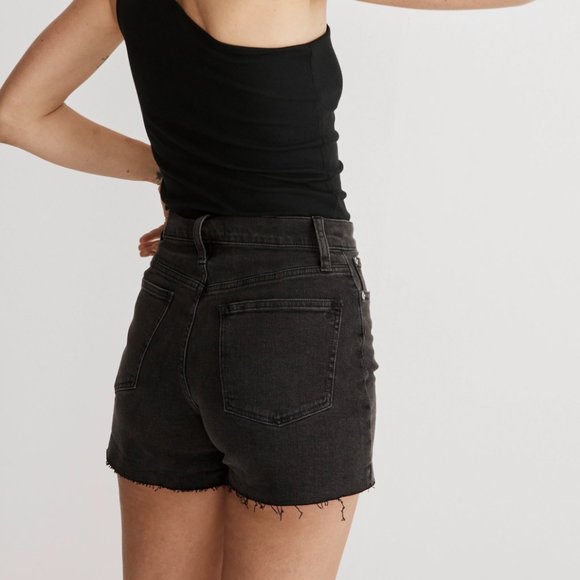 Madewell High-Rise Denim Shorts Lunar Wash (Size 29) - Picture 4 of 9